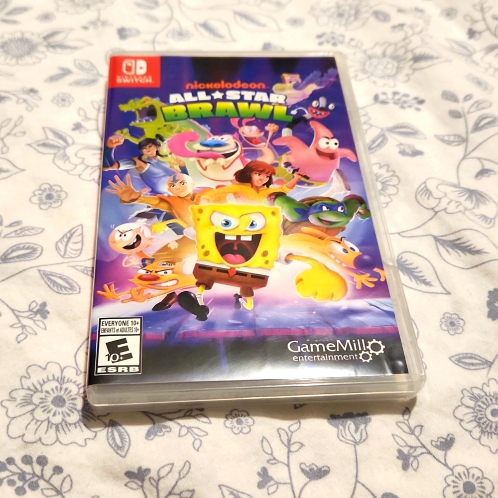 Nintendo switch all star brawl card